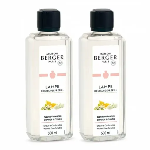 Picture of Home fragrance lampe berger orange blossom x2 - Lampe Berger