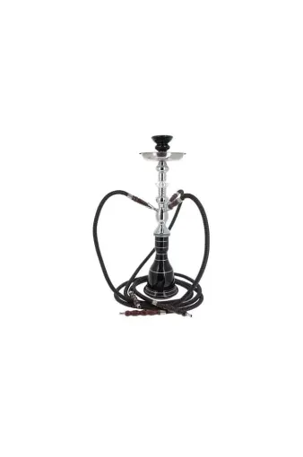 Picture of Shisha luxor 54cm 3 hoses black - Smoking