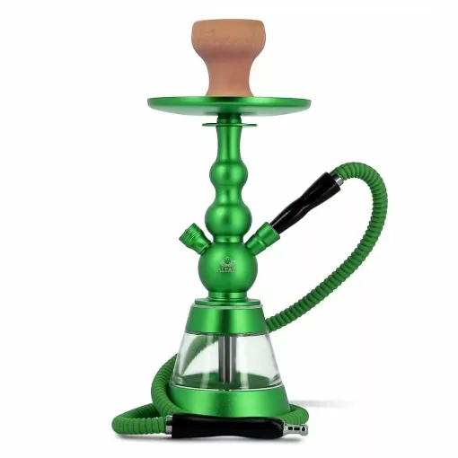 Picture of Altair khephren green hookah - Altair