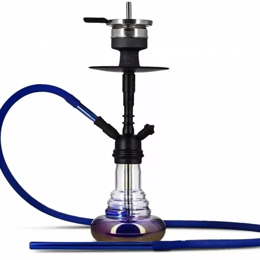 Picture of Amy deluxe middle cloud blue hookah - Amy Deluxe