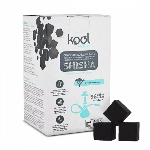 Picture of Charcoal shisha cube kool nature - Smoking