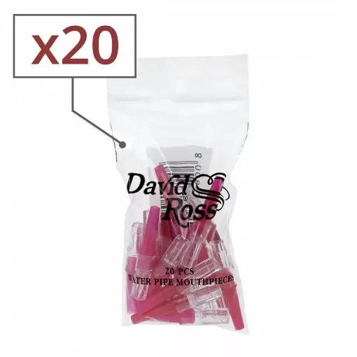 Picture of Shisha hygienic mouthpiece x20 - David Ross