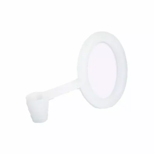 Picture of White silicone shisha hoseclamp and joint holder - Smoking