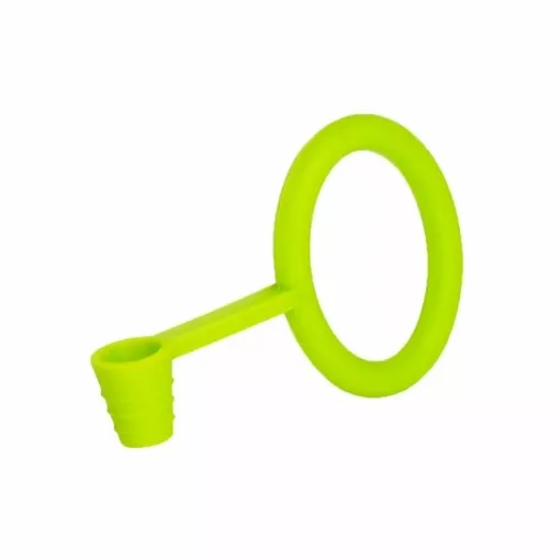 Picture of Green silicone hookah hoseclamp and gasket holder - Smoking