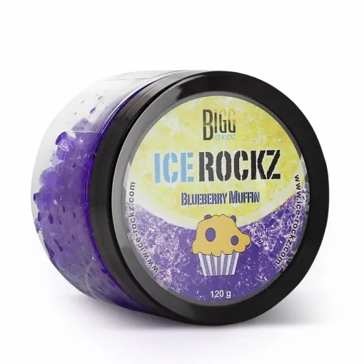 Picture of Bigg ice rockz blueberry muffin shisha stones - Ice Rockz