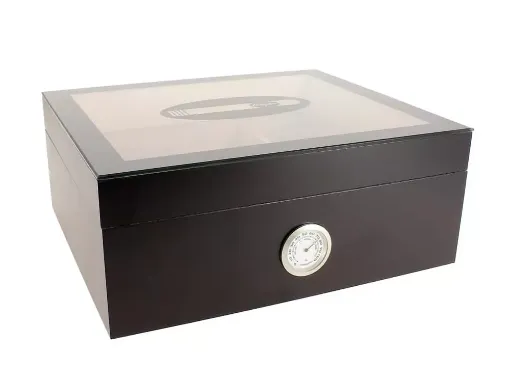 Picture of Honduro glass humidor - Smoking