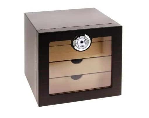 Picture of Cigar humidor with 4 drawers - Smoking