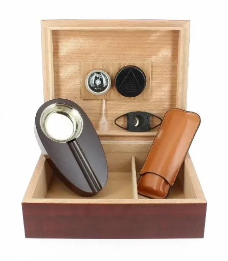 Picture of Mahogany humidor and accessories - Smoking