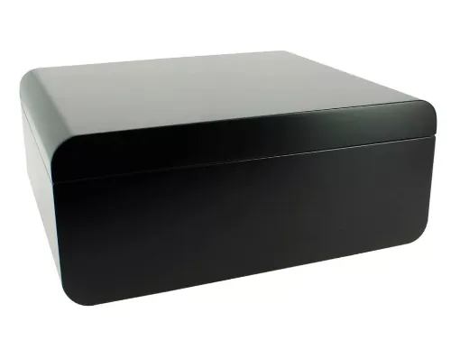 Picture of Humidor - adorini carrara medium black deluxe - Adorini