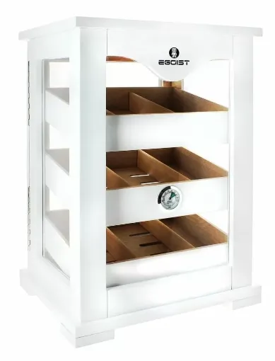 Picture of White egoist cigar cabinet - Egoist