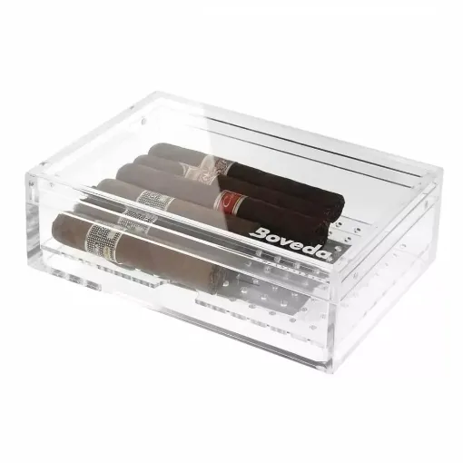 Picture of Boveda plexiglass cigar humidor - Boveda