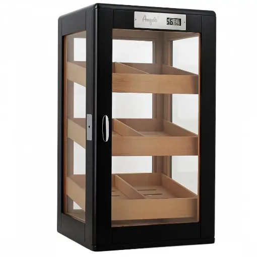 Picture of Glass cigar cabinet 100 cigars