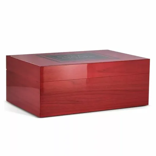 Picture of Arcadia cigar humidor red cuban cigar - Smoking