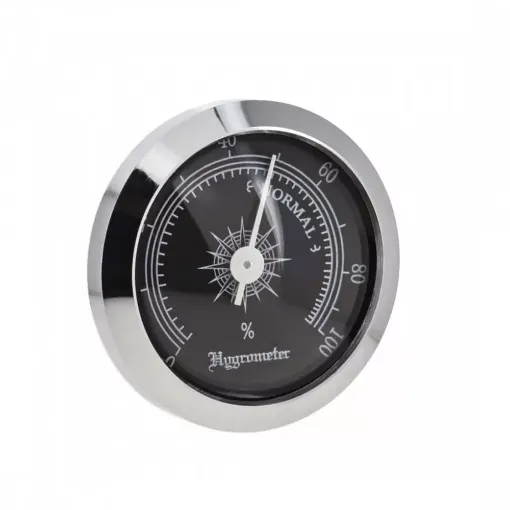 Picture of Cheap hygrometer black