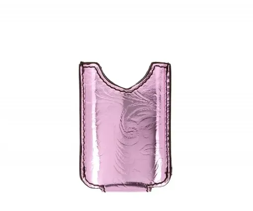 Picture of Leather lighter case for minijet pink metal effect - Recife