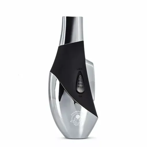 Picture of Lighter 2 flames chrome design torches - Smoking