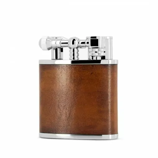 Picture of Table lighter peter charles paris leather honey - Peter Charles Paris