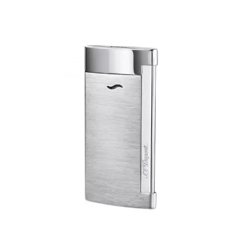 Picture of St dupont slim 7 lighter brushed chrome - S.T. Dupont