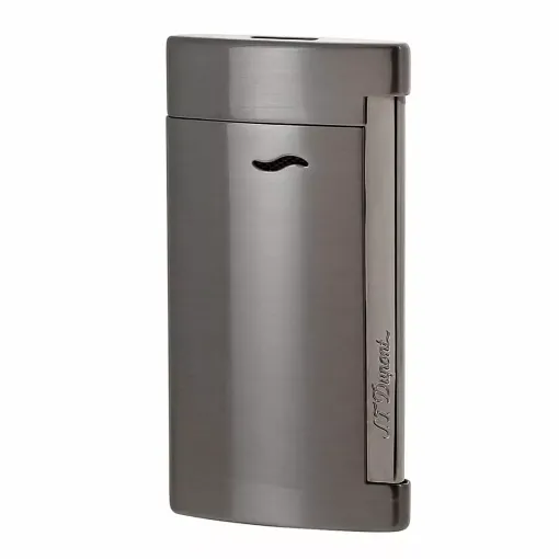 Picture of St dupont slim 7 gun brushed metal lighter - S.T. Dupont