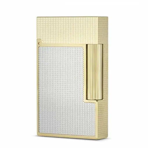 Picture of St dupont ligne 2 duo squares diamond tip lighter - S.T. Dupont