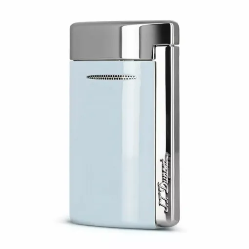 Picture of Lighter st dupont new mini jet baby blue chrome - S.T. Dupont