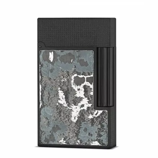 Picture of St dupont ligne 2 carbon lighter dark storm - S.T. Dupont