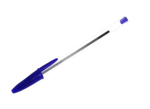 Picture of Bic crystal medium ballpoint pen blue - Bic