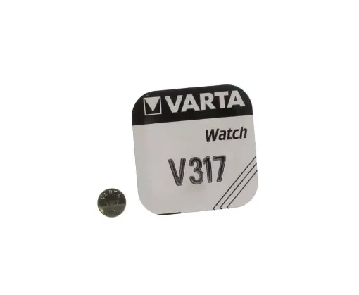 Picture of Varta v317 silver oxide battery - Varta