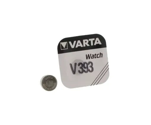 Picture of Varta v393 silver oxide battery - Varta