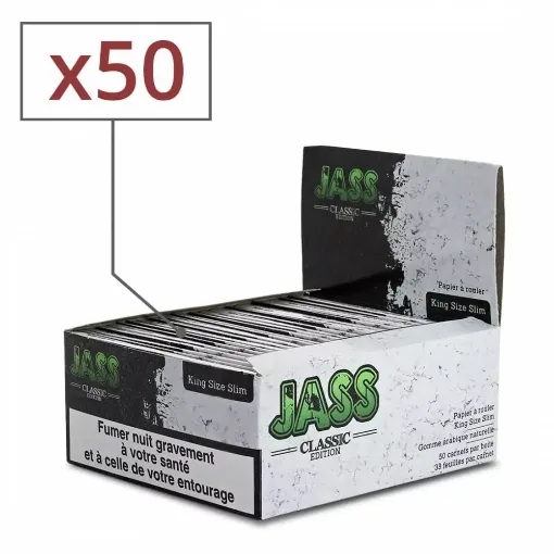 Picture of Jass slim classic edition rolling paper x50 - Jass