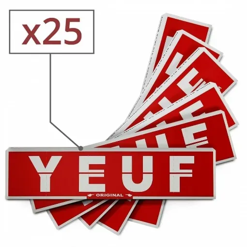 Picture of Yeuf slim original rolling paper x25 - Yeuf