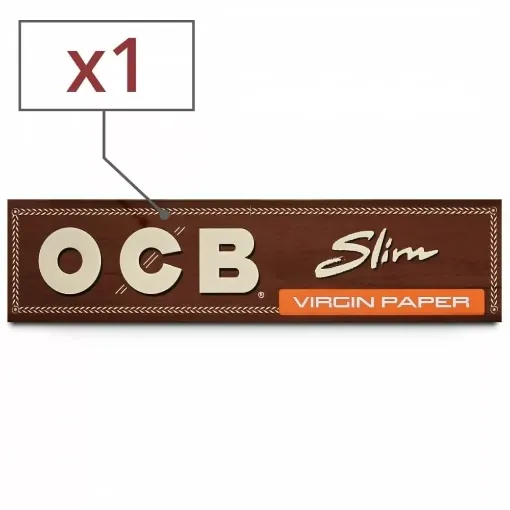 Picture of Rolling paper ocb slim virgin x1 - OCB