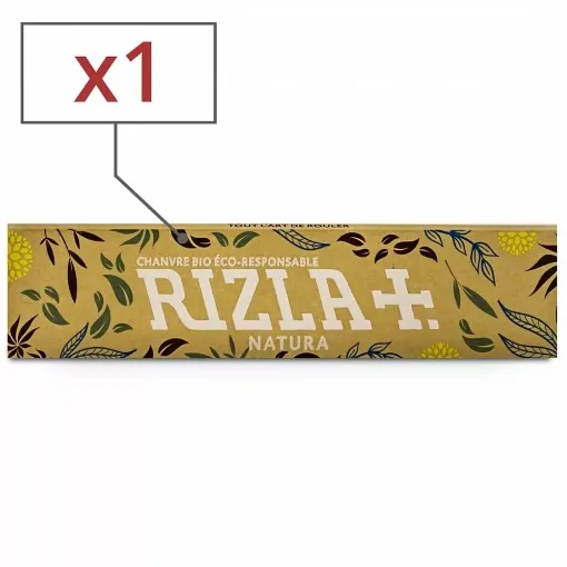 Picture of Rizla + natura slim rolling paper x1 - Rizla+