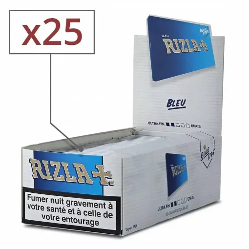 Picture of Blue rizla rolling paper x25 - Rizla+