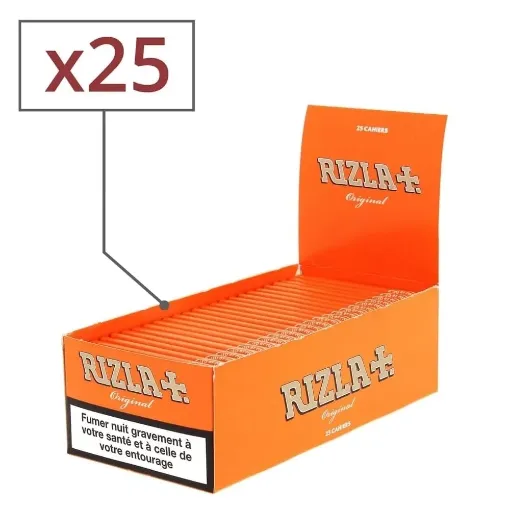 Picture of Rizla original rolling paper x25 - Rizla+