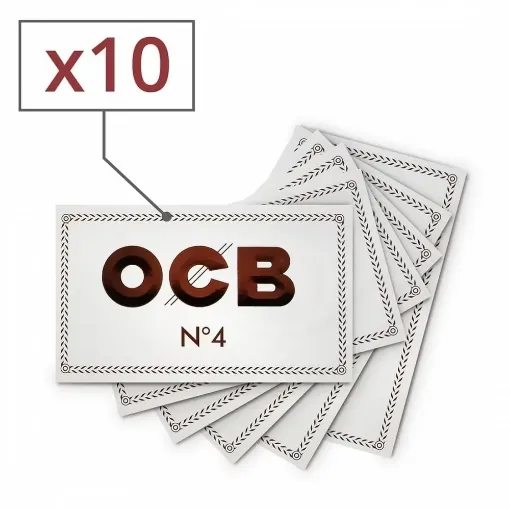 Picture of Rolling paper ocb white x10 - OCB