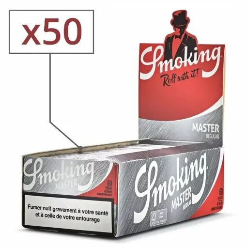 Picture of Smoking master rolling paper x50 - Smoking