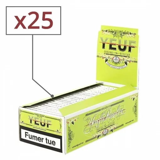 Picture of Rolling paper yeuf original regular x25 - Yeuf