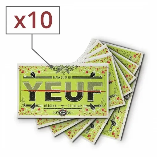 Picture of Rolling paper yeuf original regular x10 - Yeuf