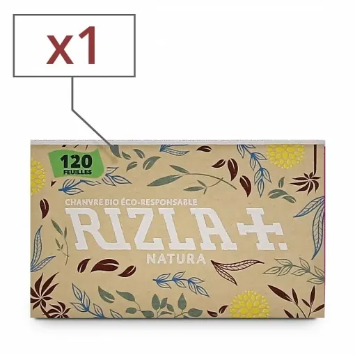 Picture of Rizla + natura rolling paper x1 - Rizla+