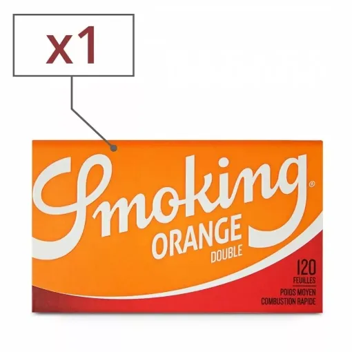 Picture of Rolling paper smoking orange regular x1 - Smoking