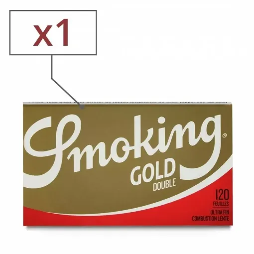 Picture of Rolling paper smoking regular golden x1 - Smoking