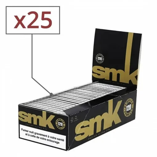 Picture of Smk regular rolling paper x25 - Smoking