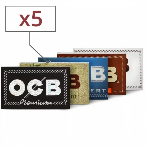 Picture of Ocb regular rolling paper discovery pack - OCB