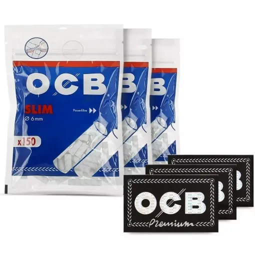 Picture of Pack ocb regular leaves slim filters - OCB