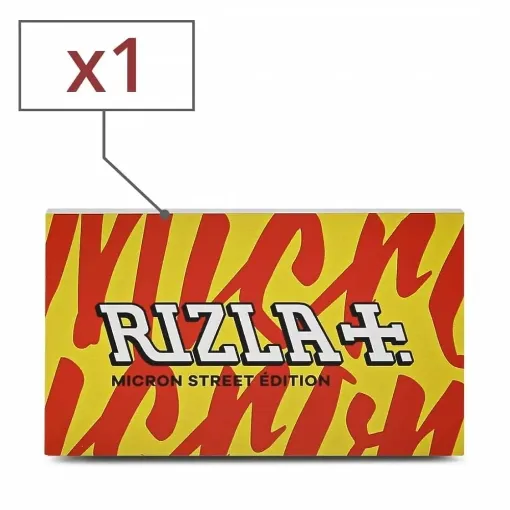 Picture of Rizla + micron regular street edition rolling paper x1 - Rizla+