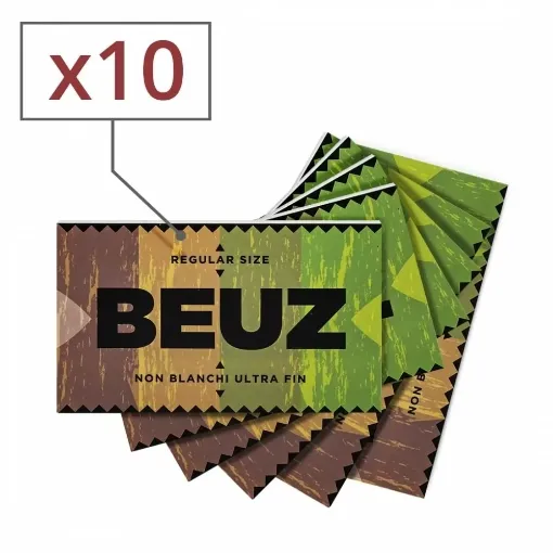 Picture of Rolling paper beuz regular brown x10 - Beuz