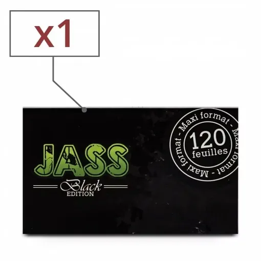 Picture of Rolling paper jass black edition x1 - Jass