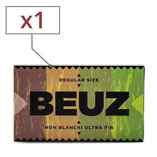 Picture of Rolling paper beuz regular brown x1 - Beuz