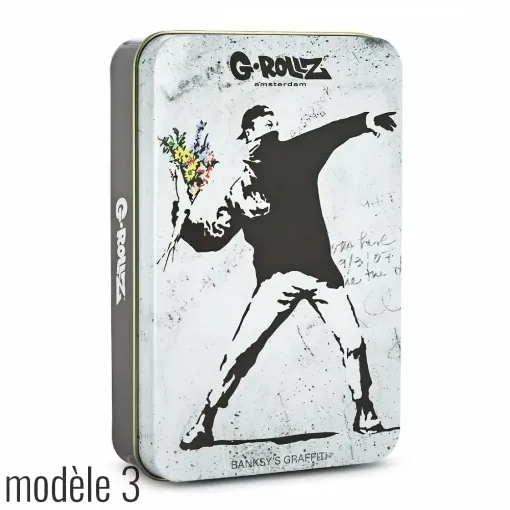 Picture of Box g - rollz large banksy flower - G - rollz